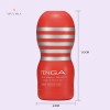 Deep throat tenga cup male masturbator adult toys silicone vagina pocket sexy pussy red